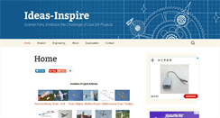 Desktop Screenshot of ideas-inspire.com